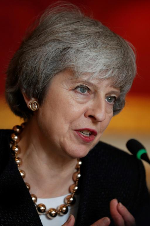 La Première ministre britannique  Theresa May à Londres le 20 décembre 2018 [Adrian DENNIS / POOL/AFP/Archives]