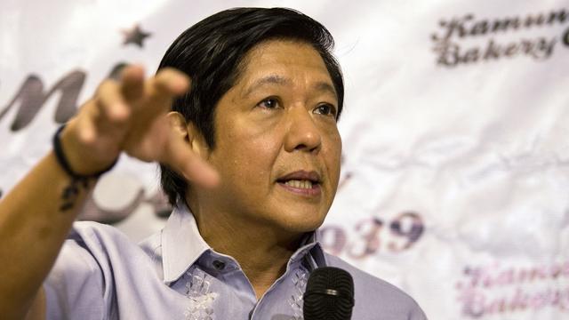 Ferdinand Marcos Junior, dit «Bongbong», a annoncé sa candidature à l'élection présidentielle de 2022.