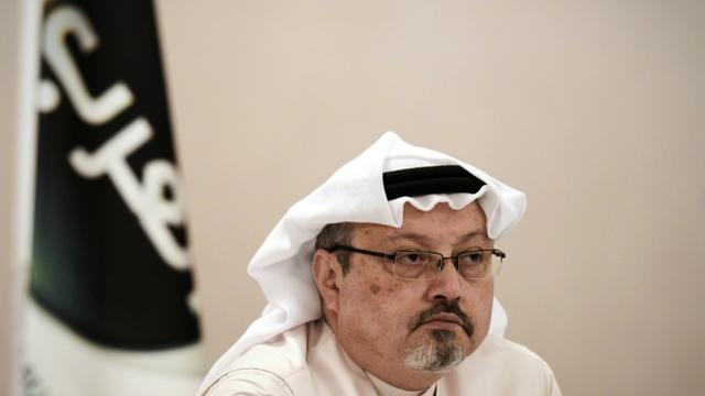 Jamal Khashoggi, le 15 décembre 2014 à Manama au Bahreïn [MOHAMMED AL-SHAIKH / AFP/Archives]