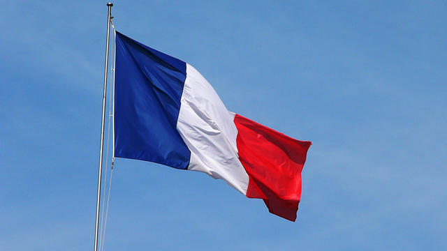 couleurs du drapeau français