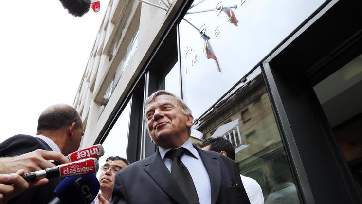 Jean Glavany, le 19 juin 2013 à Paris [Joël Saget / AFP]