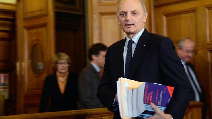Le premier président de la Cour des comptes Didier Migaud le 12 février 2013 à Paris [BERTRAND GUAY / AFP/Archives]