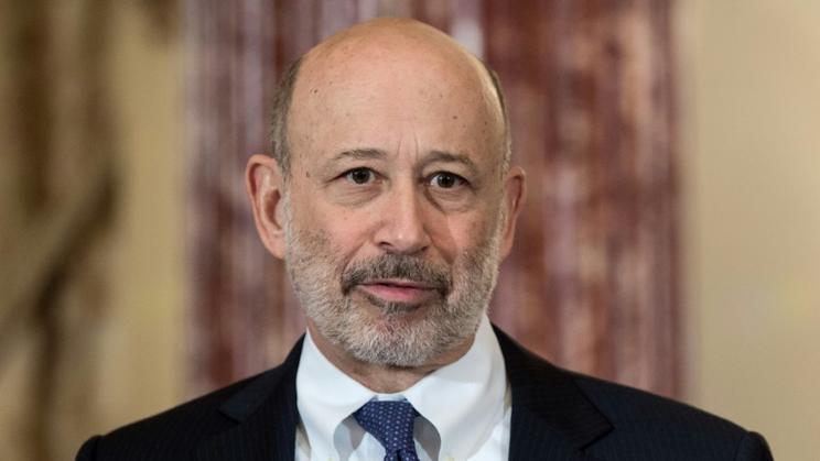 Lloyd Blankfein, le PDG de Goldman Sachs, le 9 mars 2015 lors d'une conférence à Washington [NICHOLAS KAMM / AFP/Archives]