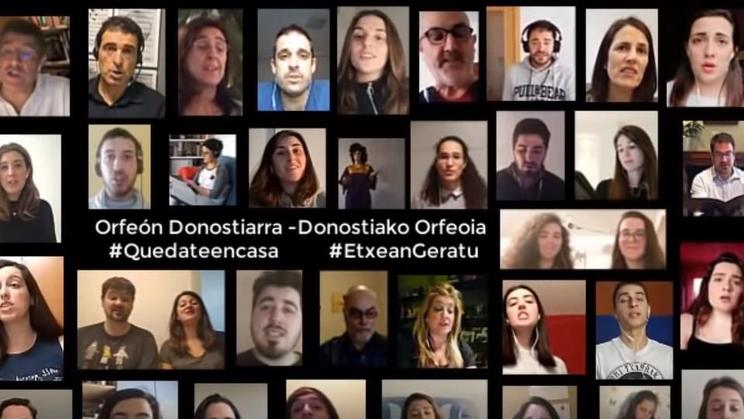 La vidéo de l'interprétation de la chanson par ce chœur basque a déjà été vue près de 110.000 fois sur YouTube. 