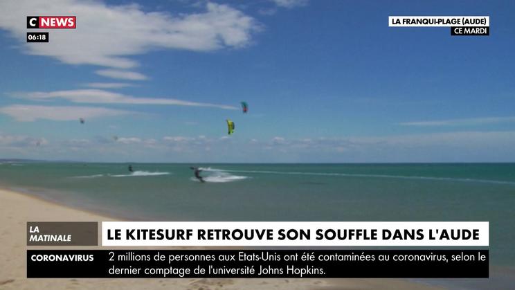 Le kitesurf retrouve son souffle dans l'Aude