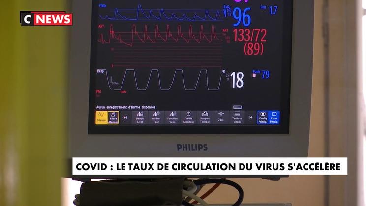 Covid-19 : le taux de circulation du virus s'accélère