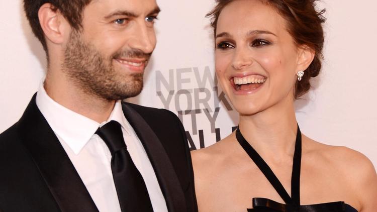 L'actrice israélo-américaine Natalie Portman, 31 ans, a épousé samedi le chorégraphe français Benjamin Millepied, 35 ans, qu'elle avait rencontré il y a deux ans sur le tournage du film "Black Swan"[GETTY IMAGES NORTH AMERICA]