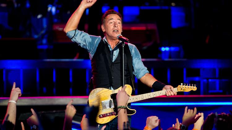 Bruce Springsteen en concert, le 2 septembre 2012 à Philadelphie [Jeff Fusco / AFP/Getty Images/Archives]