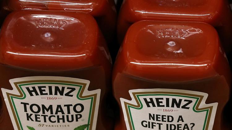 Des bouteilles de ketchup Heintz [Justin Sullivan / Getty Images/AFP/Archives]