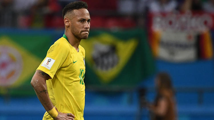 Neymar et le Brésil éliminés en quart de finale du Mondial en Russie