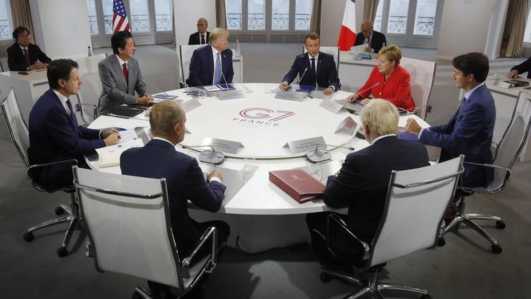 Giuseppe Conte, Shinzo Abe, Donald Tusk, Donald Trump, Emmanuel Macron, Boris Johnson, Angela Merkel et Justin Trudeau étaient réunis de samedi à lundi à Biarritz pour le 45e sommet du G7. 