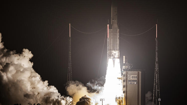 Ariane 5 a été lancée le 15 août à Kourou, en Guyane française 