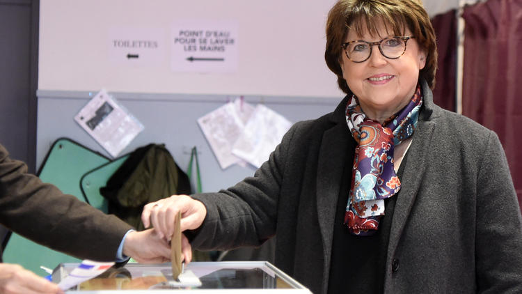 L'actuelle maire de Lille, Martine Aubry, est en tête des sondages pour les élections municipales. 