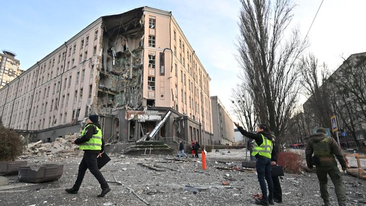 L'Ukraine a été la cible de bombardements entre le 31 décembre et le 1er janvier