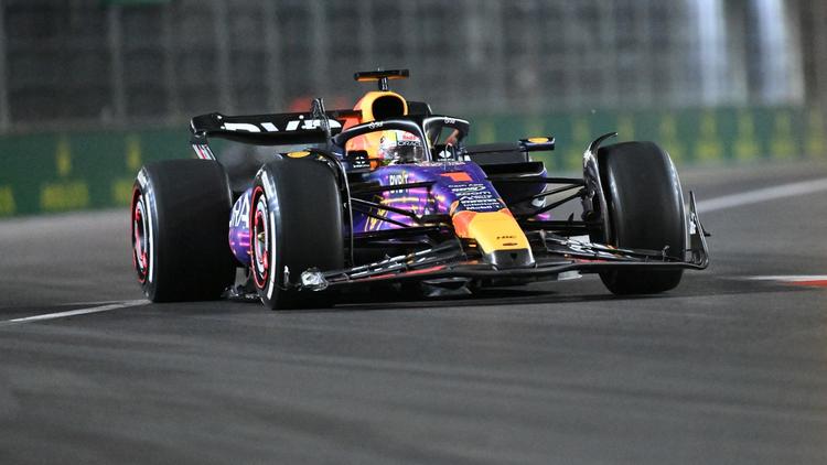 Max Verstappen s'est une fois de plus imposé lors d'un Grand Prix cette saison. Il s'agit de sa 18e victoire. [ANGELA WEISS / AFP]