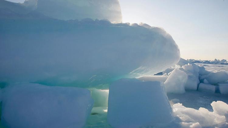 Des blocs de glace dans l'océan arctique [Joe Raedle / Getty Images/AFP/Archives]