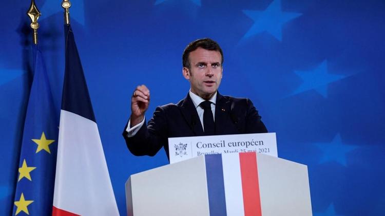 Emmanuel Macron a qualifié le détournement du vol Ryanair par les autorités du Bélarus d' «acte inacceptable» et de «violation du droit international».