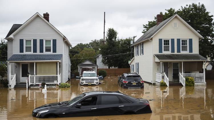 Le New Jersey est l'un des premiers Etats à avoir subi les conséquences de la tempête Henri. 