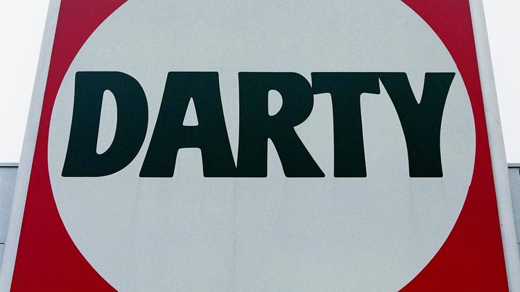 Logo de la chaîne de magasins Darty [Jean-Pierre Muller / AFP/Archives]