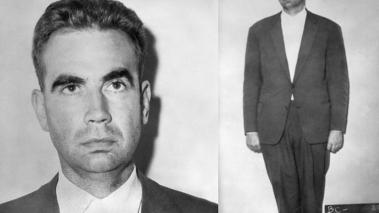 Portrait délivré par la police judiciaire réalisé le 18 septembre 1962 du colonel Jean-Marie Bastien-Thiry [ / AFP/Archives]