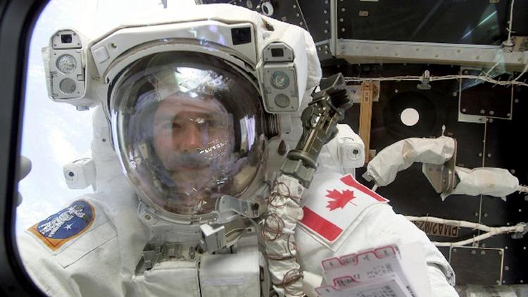 L'astronaute canadien Chris Hadfield, le 22 avril 2001 [ / Nasa/AFP/Archives]