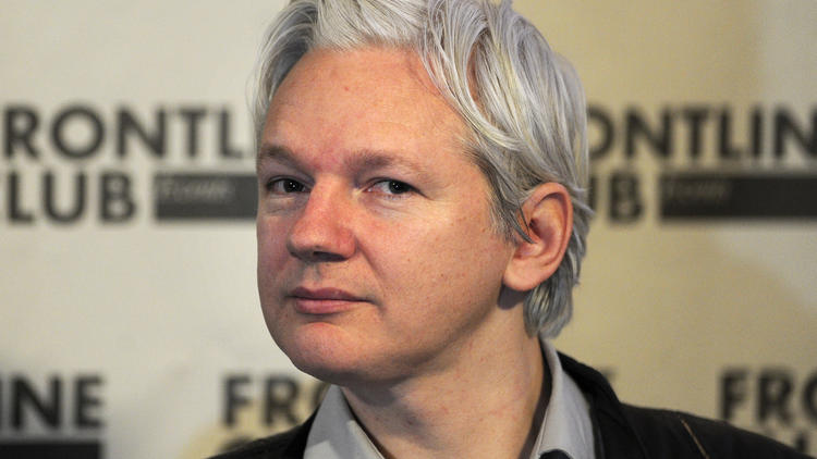 Le fondateur de Wikileaks, Julian Assange, le 27 février 2012 à Londres