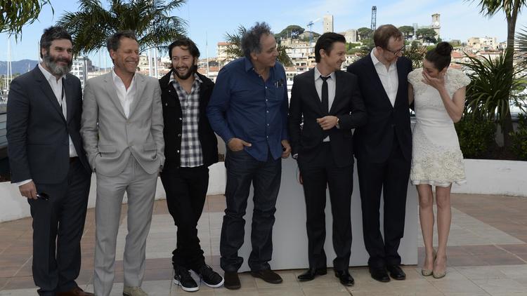 L'équipe du film "The immigrant", le 24 mai 2013 à Cannes [Anne-Christine Poujoulat / AFP]