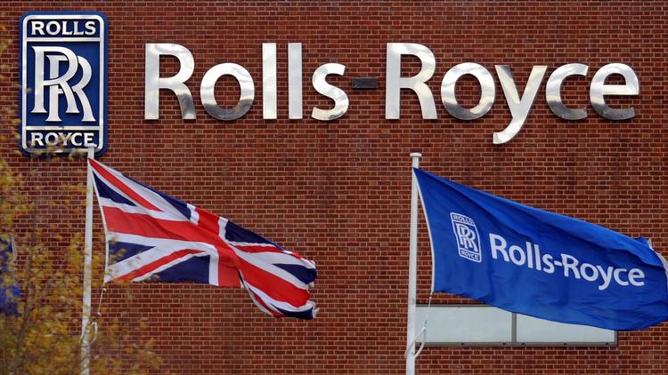 La façade d'une usine Rolls-Royce à Derby, dans le centre de l'Angleterre, en 2008 [Andrew Yates / AFP/Archives]