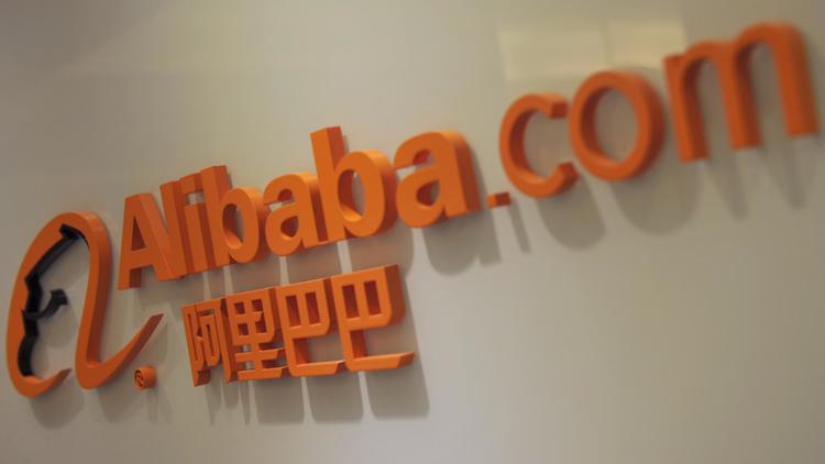 Le logo d'Alibaba [Aaron Tam / AFP/Archives]