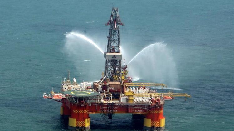 Une plateforme pétrolière iranienne, en mer Caspienne [ / Présidence iranienne/AFP/Archives]