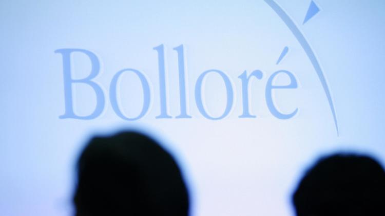 Logo du Groupe Bolloré [Bertrand Guay / AFP/Archives]