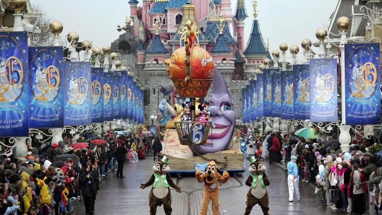 Une parade à Disneyland Paris, le 31 mars 2007 à Marne-le-Vallée [Francois Guillot / AFP/Archives]