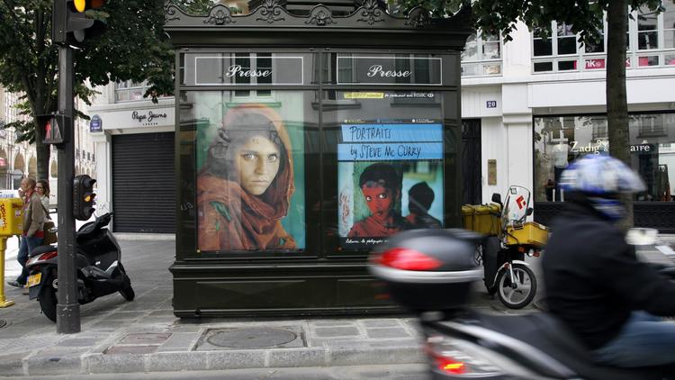 Un kiosque parisien [Clemens Bilan / AFP/Archives]