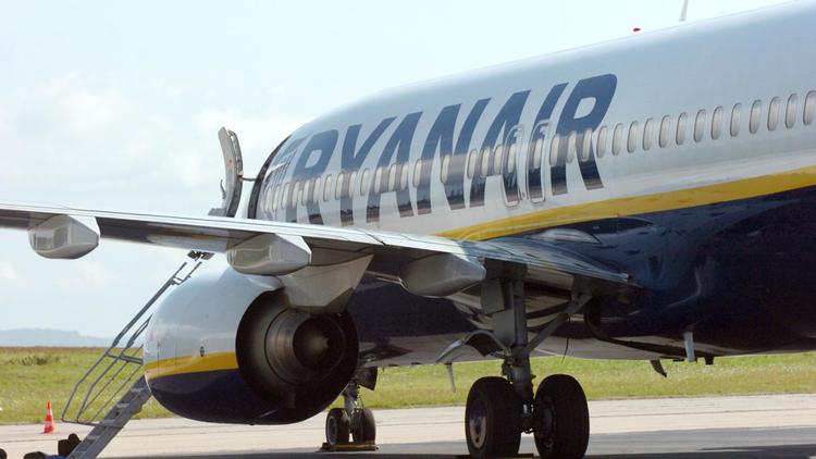 Un Boeing 737 de la compagnie irlandaise Ryanair [Pascal Lachenaud / AFP/Archives]