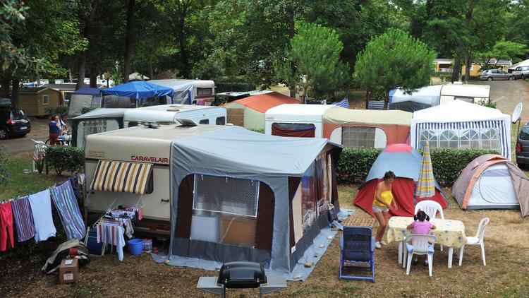 Un camping en France à l'été 2009 [Frank Perry / AFP/Archives]