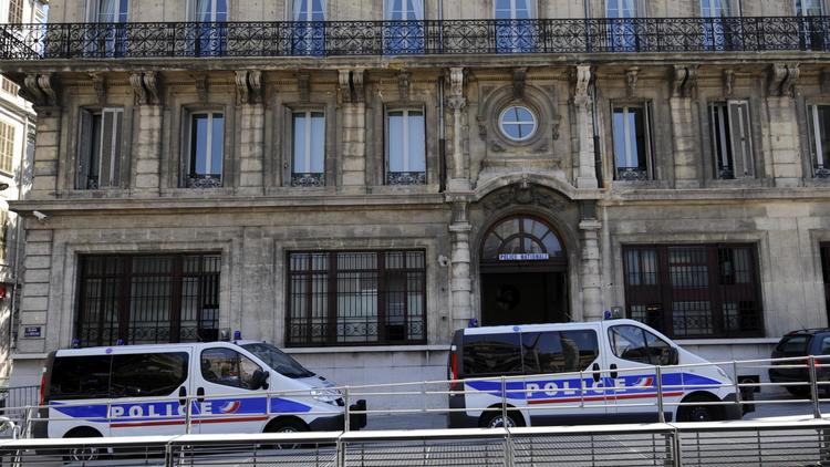 Le bâtiment de la préfecture de Police à Marseille, où sont également situés les locaux de l'inspection générale de la police nationale (IGPN) [Anne-Christine Poujoulat / AFP/Archives]