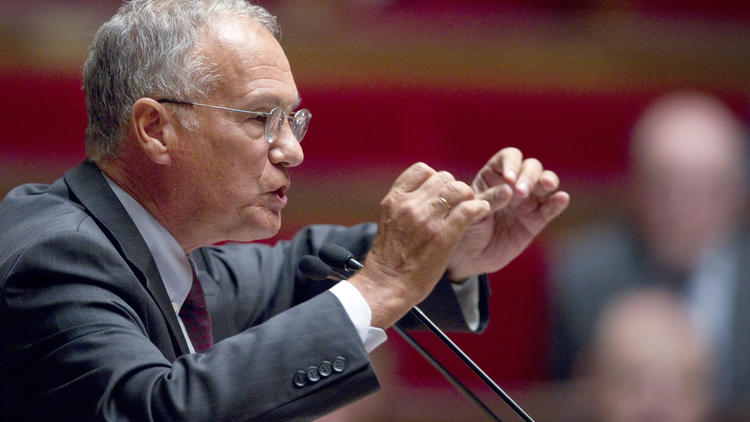 Le président UMP de la commission des Finances de l'Assemblée, Gilles Carrez le 6 septembre 2011 à l'Assemblée nationale [Joel Saget / AFP/Archives]
