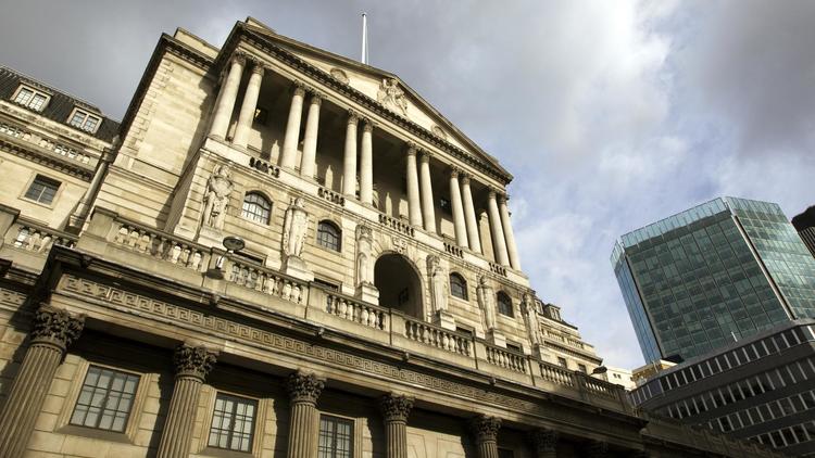 Le siège de la banque centrale britannique, la Bank of England, à Londres [Adrian Dennis / AFP/Archives]