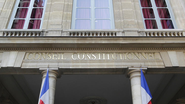 La façade du Conseil constitutionnel [Thomas Samson / AFP/Archives]