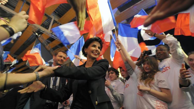 Rachida Dati pendant un meeting lors de la campagne présidentielle à Lille le 23 février 2012 [Philippe Wojazer / AFP/Archives]