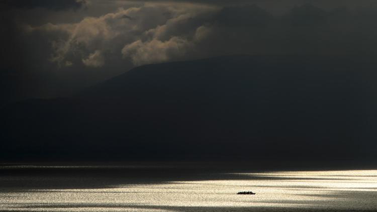Le lac de Genève le 26 avril 2012 [Fabrice Coffrini / AFP/Archives]