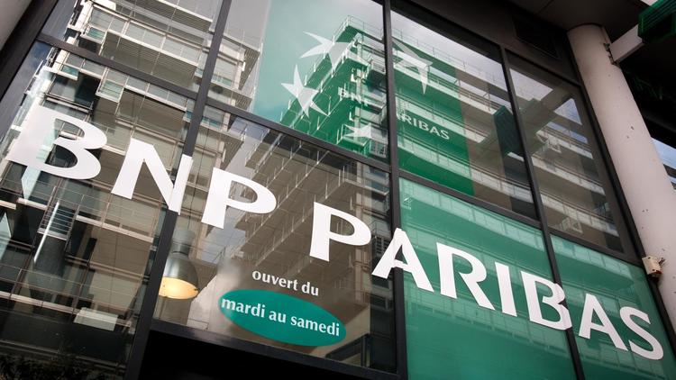 Une agence de la banque BNP Paribas [Loic Venance / AFP/Archives]
