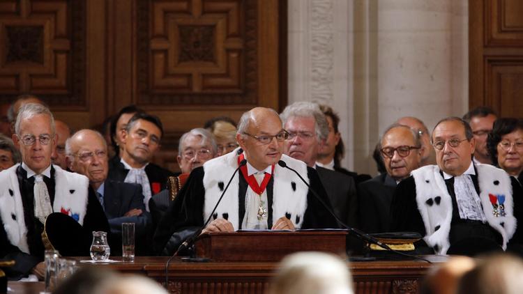 Le président de la Cour des comptes Didier Migaud, le 7 septembre 2012 à Paris [Pierre Verdy / Pool/AFP/Archives]