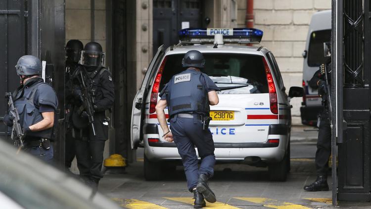 Arrivée le 9 septembre 2012 au palais de justice de Paris  du convoi transportant Abdelkader Merah [Kenzo Tribouillard / AFP/Archives]