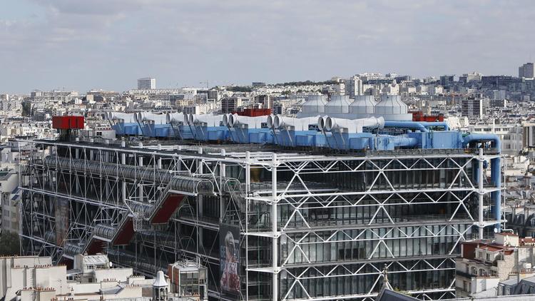 Le Centre Pompidou, à Paris, le 15 septembre 2012 [Kenzo Tribouillard / AFP/Archives]
