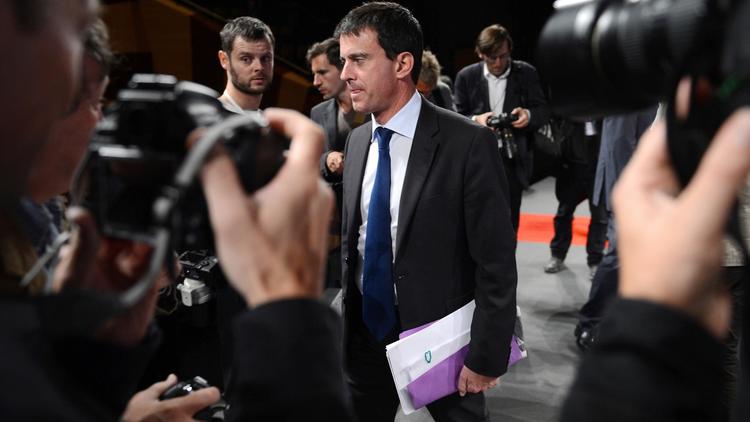 Manuel Valls le 20 septembre 2012 à Dijon [Philippe Desmazes / AFP/Archives]