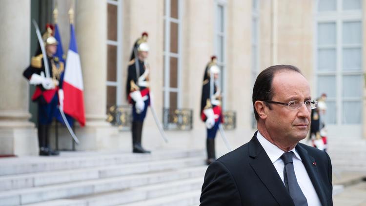 François Hollande à l'Elysée, le 15 octobre 2012 [Bertrand Langlois / AFP/Archives]