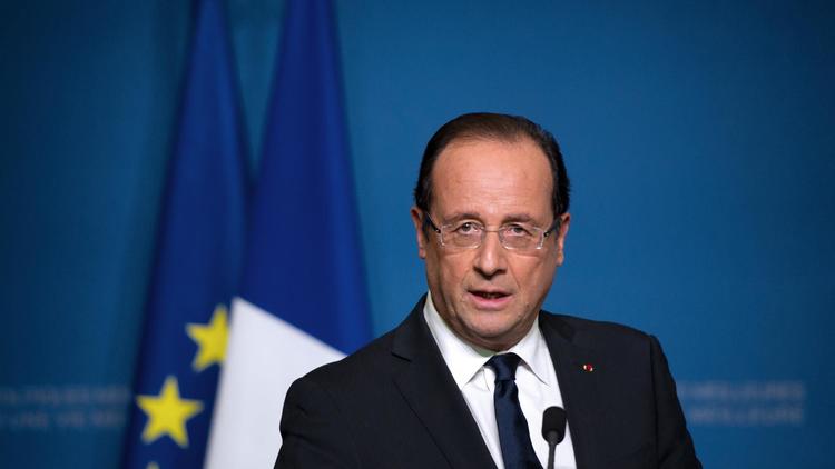 Le président François Hollande, le 29 octobre 2012 [Bertrand Langlois / Pool/AFP/Archives]