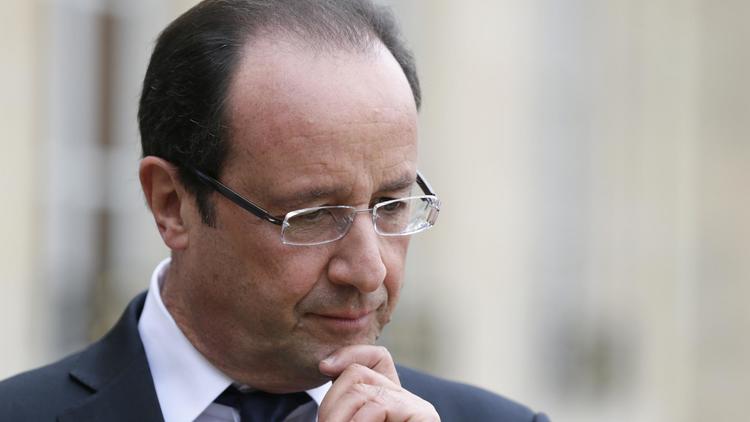 Le président François Hollande, le 17 novembre 2012 à l'Elysée [Kenzo Tribouillard / AFP]