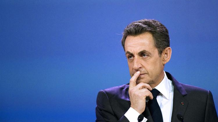 Nicolas Sarkozy, le 3 mars 2012 à Paris [Lionel Bonaventure / AFP/Archives]